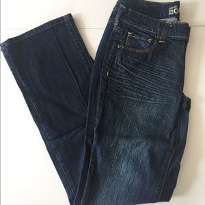 NWOT Women's Girl's New York & Co Blue Boot Cut Flare Mid Rise Jeans Size 0